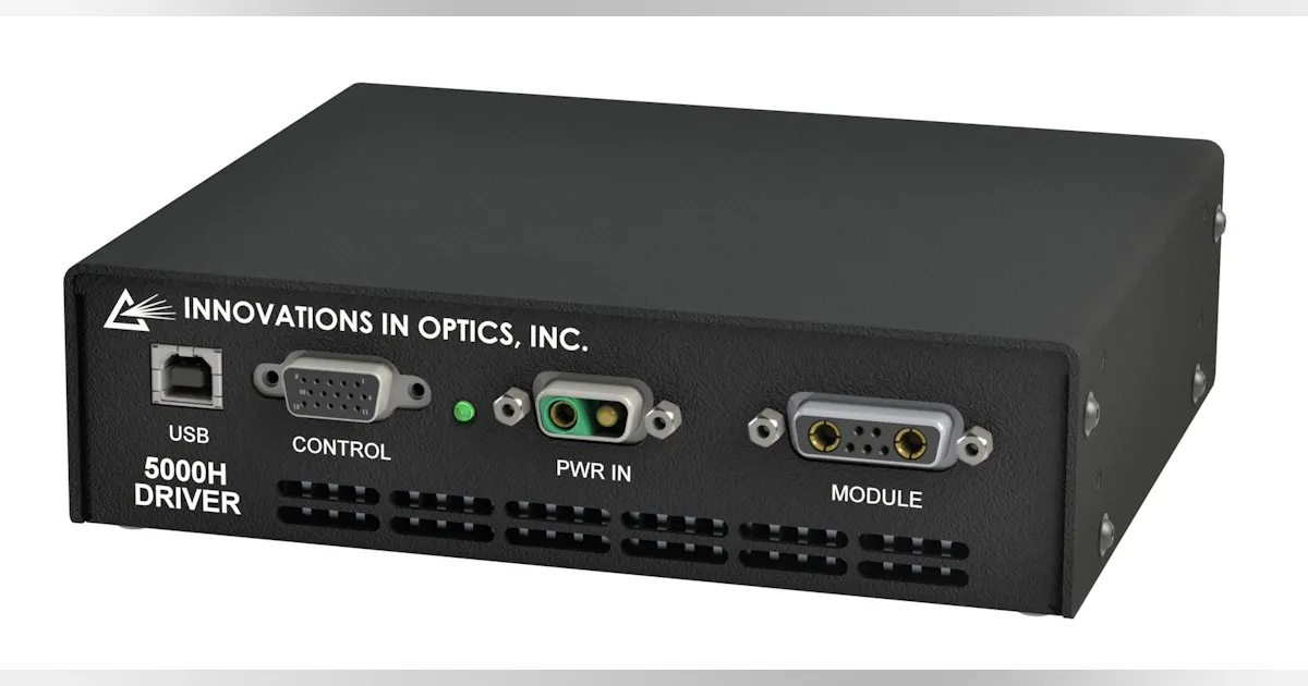 Innovations in Optics LED driver/controller provides constant current ...