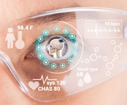 The VOSTARS hybrid optical see-through (OST) and video see-through (VST) head-mounted display aims to provide the surgeon and clinician with crucial information via a 'visor dashboard.' The VOSTARS hybrid optical see-through (OST) and video see-through (VST) head-mounted display aims to provide the surgeon and clinician with crucial information via a 'visor dashboard.'