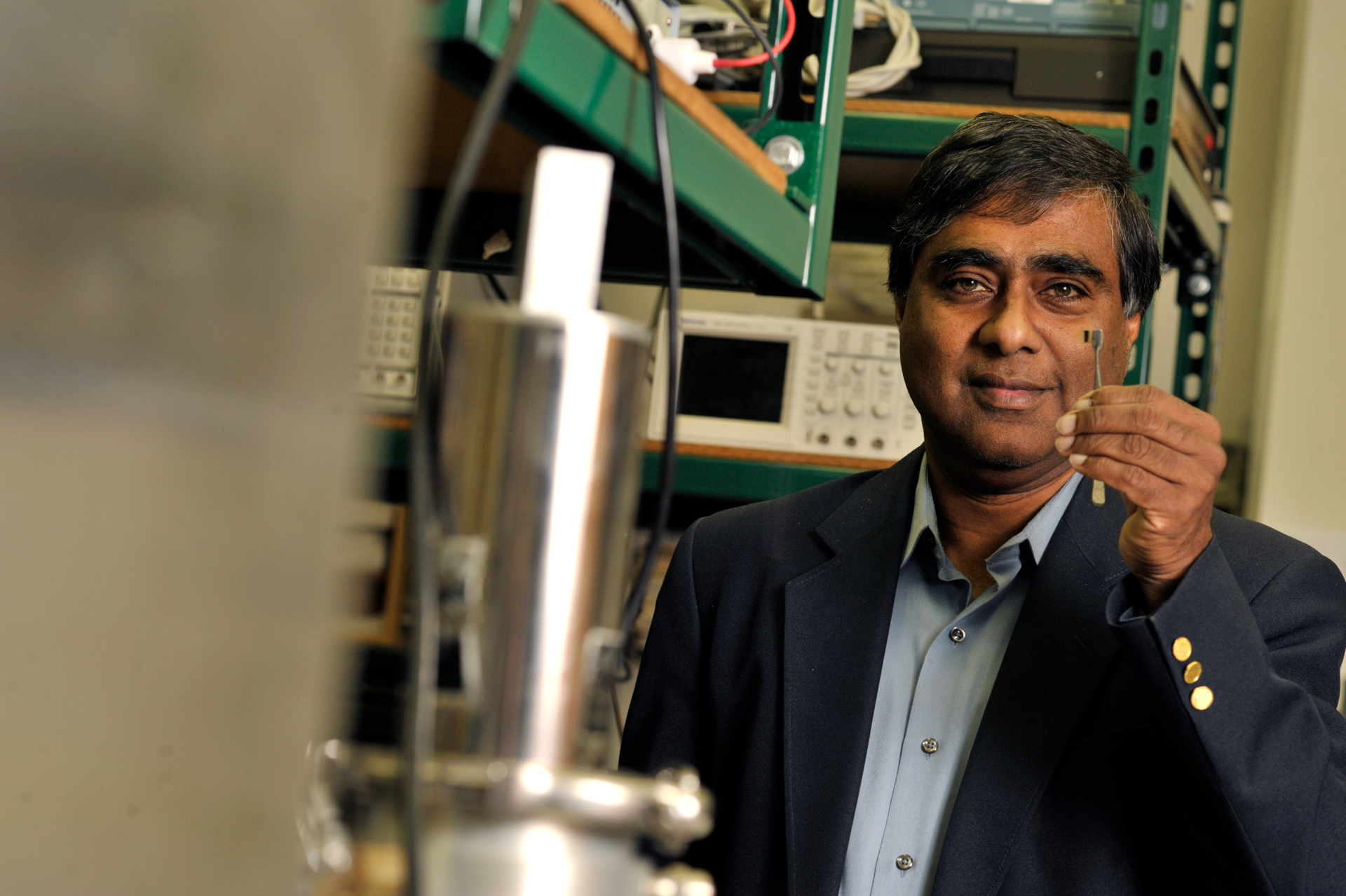 Dr. Unil Perera of Georgia State University has led research that proves ATR-FTIR spectroscopy's value in identifying biomarkers for melanoma and non-Hodgkin lymphoma; the method indicates the possibility of low-cost screening for a range of diseases using only blood samples.