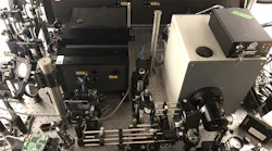 Key components in the 10 trillion frames/s T-CUP system include a charge-coupled device (CCD) camera that performs spatiotemporal integration, and a digital micromirror device (DMD) for spatial encoding.