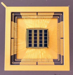 FIGURE 2. A Dartmouth QIS test chip contains 20 different 1 Mjot QIS arrays and was fabricated by TSMC in a modified 45/65 nm 3D-stacked BSI CIS process. FIGURE 2. A Dartmouth QIS test chip contains 20 different 1 Mjot QIS arrays and was fabricated by TSMC in a modified 45/65 nm 3D-stacked BSI CIS process.
