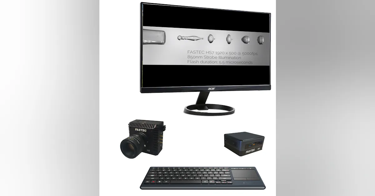 Fastec Imaging high-speed cameras | Laser Focus World
