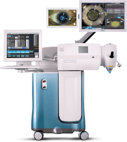 FIGURE 1. Alcon's LenSx Laser has been used in more cataract surgeries worldwide than any other femtosecond laser, having reached one million procedures in 2017; the system automates cataract procedures and provides high-definition OCT imaging for guidance. FIGURE 1. Alcon's LenSx Laser has been used in more cataract surgeries worldwide than any other femtosecond laser, having reached one million procedures in 2017; the system automates cataract procedures and provides high-definition OCT imaging for guidance.