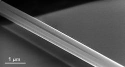 FIGURE 1. Nanobeam cavities trap light in a sensor that could detect thousands of different molecules—all from a single chip. FIGURE 1. Nanobeam cavities trap light in a sensor that could detect thousands of different molecules—all from a single chip.