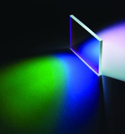 FIGURE 2. Tunable bandpass filters, such as the VersaChrome series from Semrock, feature steep edges at very high angles of incidence to tackle the problem of polarized light separation in fluorescence microscopy applications. FIGURE 2. Tunable bandpass filters, such as the VersaChrome series from Semrock, feature steep edges at very high angles of incidence to tackle the problem of polarized light separation in fluorescence microscopy applications.