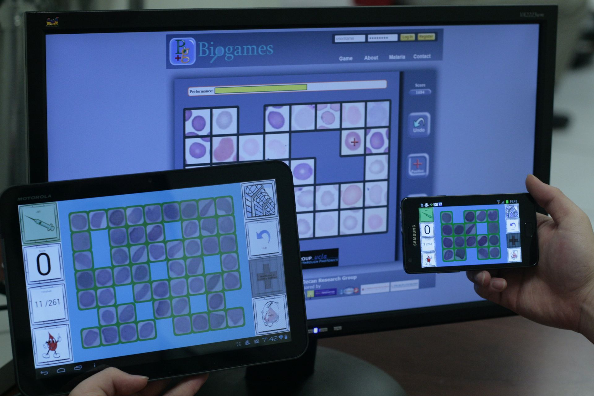 The BioGames gaming platform developed by researchers at UCLA uses the talent of gamers to diagnose malaria with accuracy with 1.25% of a medical professional. What's more, it can be played on a browser or Android device.