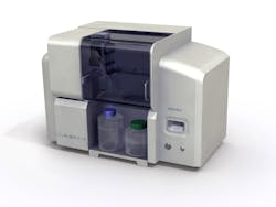 FIGURE 2. With the enhanced surface plasmon resonance employed in this platform, multiple components can be tracked in one sample. FIGURE 2. With the enhanced surface plasmon resonance employed in this platform, multiple components can be tracked in one sample.