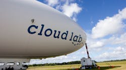 The Skyship 600 blimp, subject of an upcoming BBC Two documentary titled Cloud Lab, carried a team of weather adventurers cross-country to study cloud creation over the course of one month.