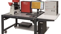 Thorlabs&apos; OTM200 optical tweezers microscope system can couple to any inverted microscope.