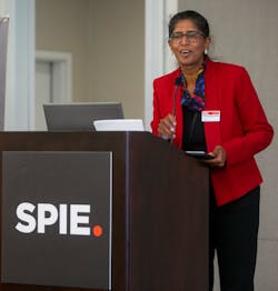 FIGURE 3. SPIE 2021 President-Elect Anita Mahadevan-Jansen at Photonics West 2020’s EDI Reception. FIGURE 3. SPIE 2021 President-Elect Anita Mahadevan-Jansen at Photonics West 2020’s EDI Reception.