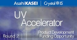 The UV Accelerator project is accepting applicants for new product development ideas regarding the utilization of UVC LEDs until March 31, 2021, with up to $250,000 in funding for selected companies. The UV Accelerator project is accepting applicants for new product development ideas regarding the utilization of UVC LEDs until March 31, 2021, with up to $250,000 in funding for selected companies.