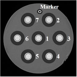 A seven-core optical fiber carries 15.6 Tbit per core, for 109 Tbit/s through the entire fiber before forward-error correction. A seven-core optical fiber carries 15.6 Tbit per core, for 109 Tbit/s through the entire fiber before forward-error correction.
