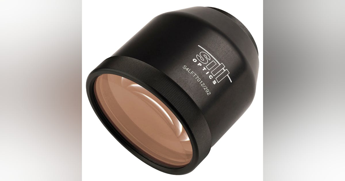Color-corrected f-theta scan lens from Sill Optics for ultrafast lasers ...
