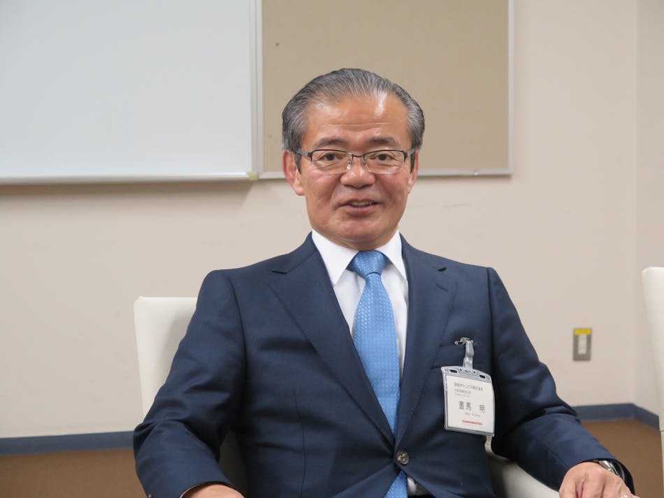 Akira Hiruma, president and CEO of Hamamatsu Photonics.