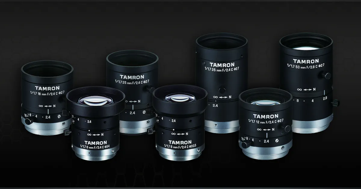 Machine Vision Lens Model Lens series for machine vision features 1/17 in. optical format | Laser ...
