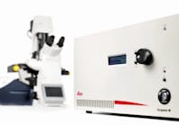The SuperK EXTREME supercontinuum laser powers the Leica TCS SP8 X confocal microscope used for high-resolution bioimaging.