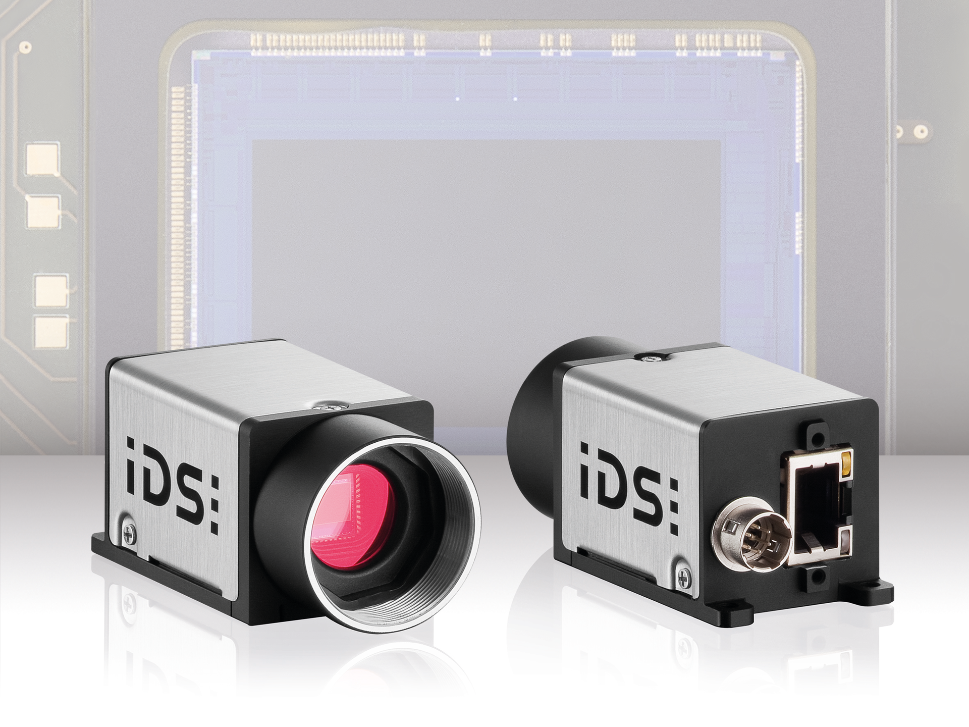 GigE industrial camera from IDS is equipped with 60 MB memory Laser
