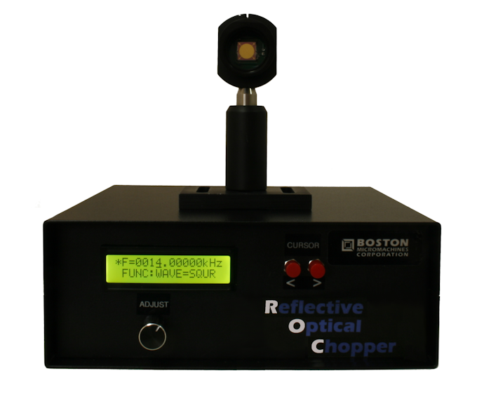 Optical chopper from Boston Micromachines available Laser Focus World