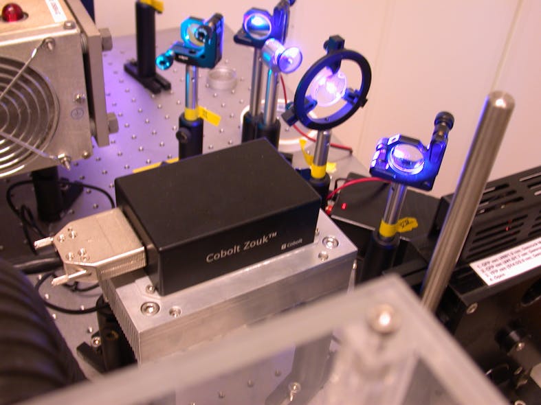 CELL BIOLOGY/BIOMEDICAL IMAGING Ultraviolet accessible Laser