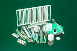 FIGURE 1. Custom-designed high laser-induced damage threshold (LIDT) optics are supporting new materials processing, military, and scientific applications for lasers. FIGURE 1. Custom-designed high laser-induced damage threshold (LIDT) optics are supporting new materials processing, military, and scientific applications for lasers.