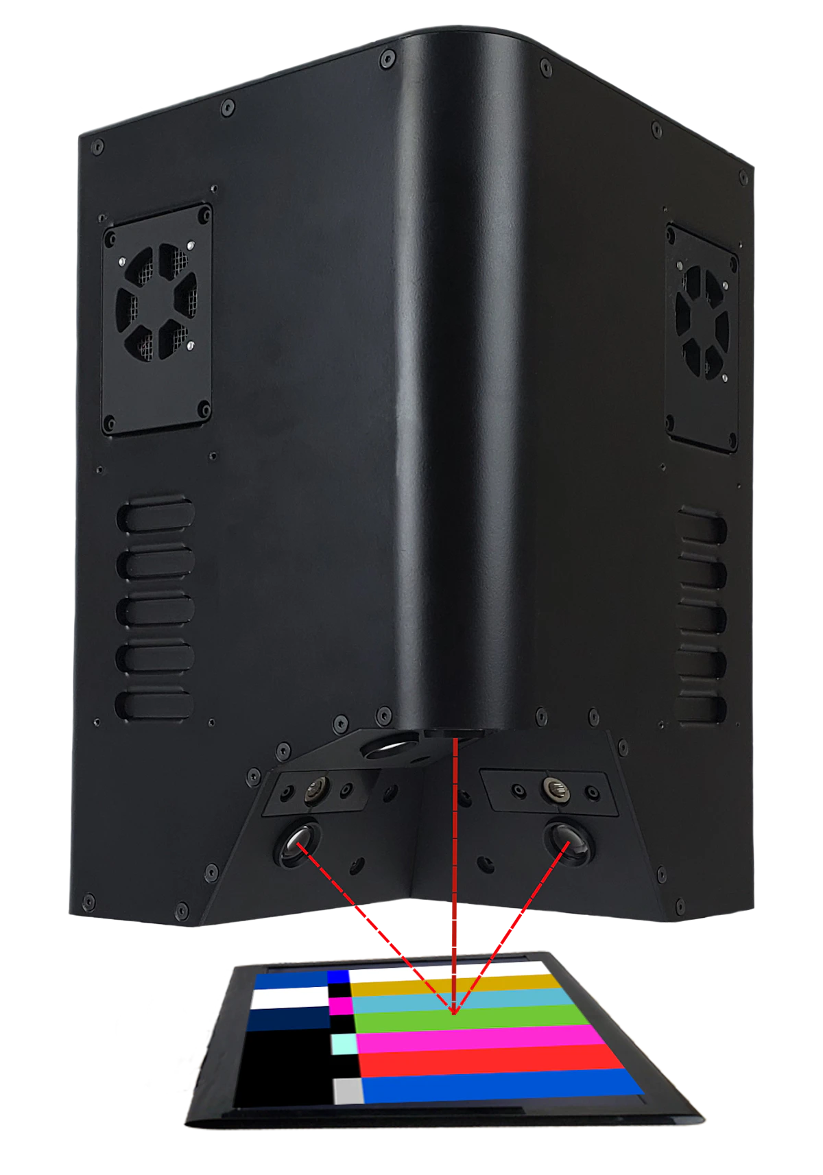 Advanced Spectro Display Multiangle display spectrometer has integrated flicker sensor | Laser ...