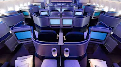 FIGURE 1. Business or first-class, in-seat displays.