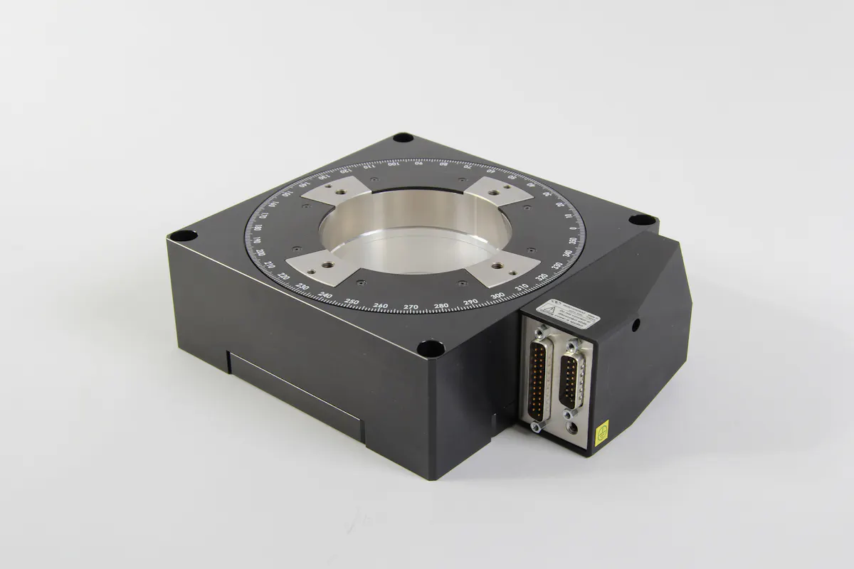 Wafer Rotation Stage Low-profile fast rotation stage is designed for semiconductor wafer ...