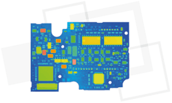 Pcb 2d Falsecolor Pcb 2d Falsecolor