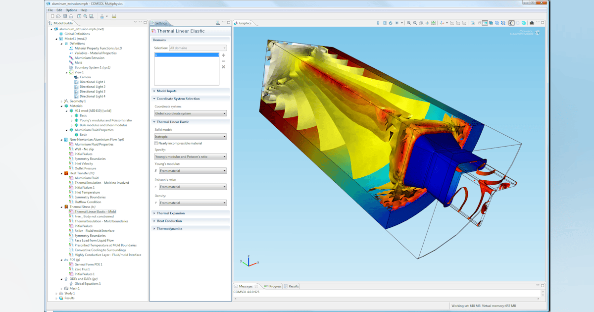 Multiphysics software from COMSOL integrates with CAD | Laser Focus World