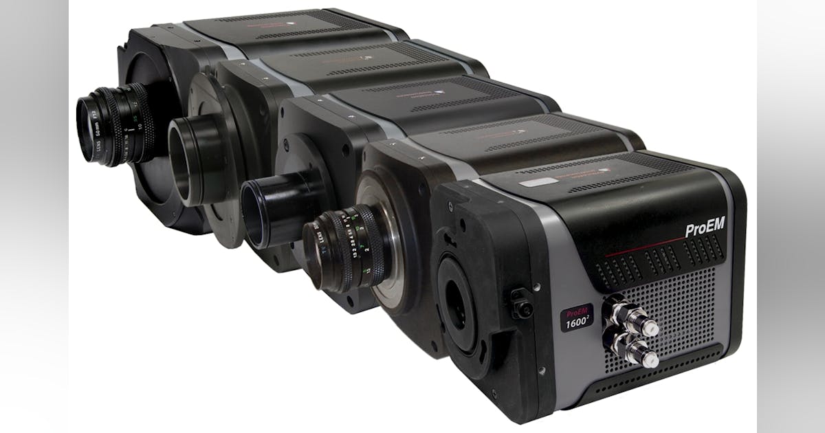 EMCCD cameras from Princeton Instruments for scientific imaging and ...