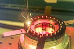 Laser welding of copper hairpins is a typical application in e-mobility. Laser welding of copper hairpins is a typical application in e-mobility.