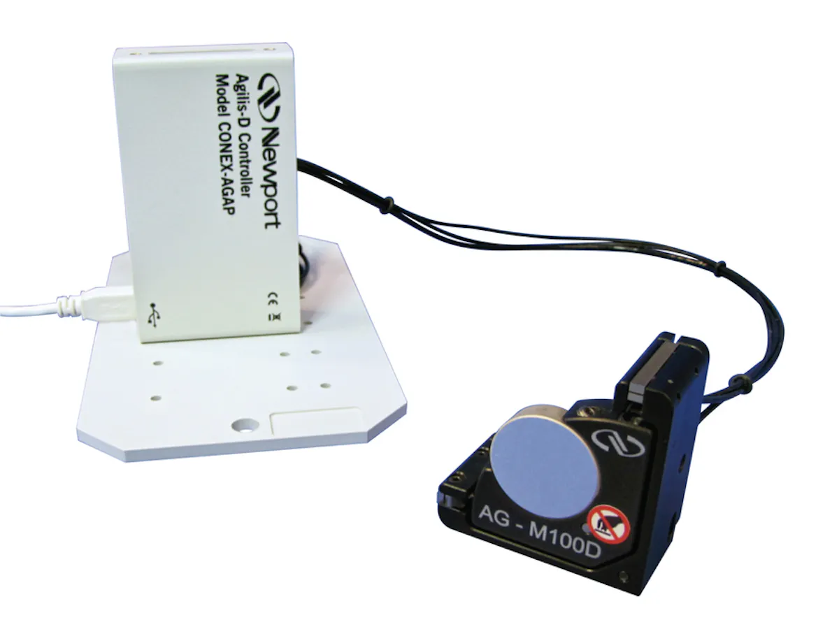 Newport piezo motor-driven mirror mount for ultrafast spectroscopy ...