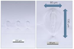 FIGURE 3. Schematic of the fixed optics setup used for glass microwelding experiments. FIGURE 3. Schematic of the fixed optics setup used for glass microwelding experiments.
