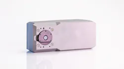 FIGURE 1. A spectral sensor system developed by Ocean Insight—the SpectraNova D8-M3—uses spectrometers for rapid color control of parts in consumer electronics manufacturing lines and installs into production lines for rapid in-line color inspection.