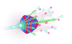 ZEUS’s full-power 3 PW laser pulse collides with an electron beam, and this creates pairs of electrons and their antiparticles, positrons, from the vacuum. This experiment will probe extreme aspects of quantum electrodynamics, the leading theory explaining the interaction of light and matter. ZEUS’s full-power 3 PW laser pulse collides with an electron beam, and this creates pairs of electrons and their antiparticles, positrons, from the vacuum. This experiment will probe extreme aspects of quantum electrodynamics, the leading theory explaining the interaction of light and matter.