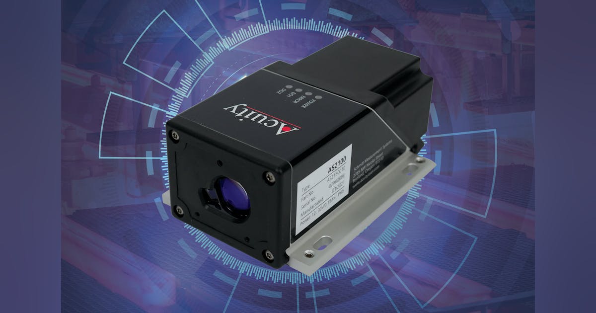 Distance sensor measures outdoor surfaces up to 100 m away | Laser ...