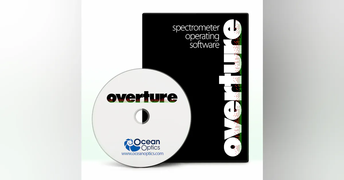 Ocean Optics spectrometer software performs simple data and spectral ...