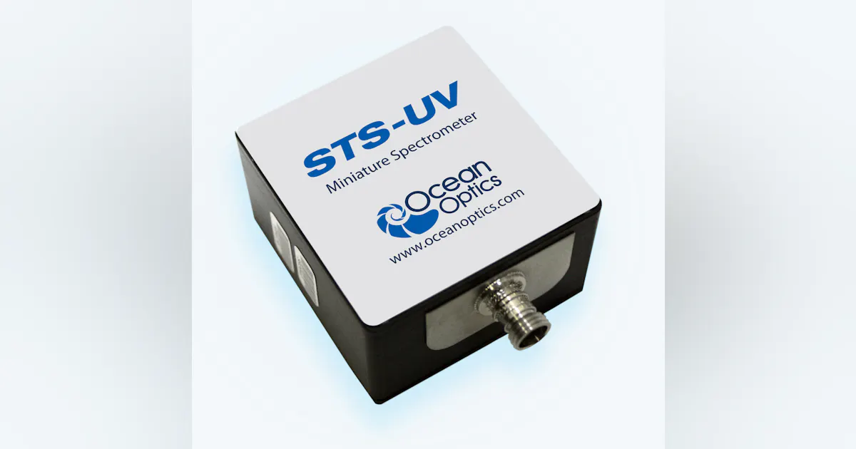 Ocean Optics designs microspectrometer for integration into instruments ...