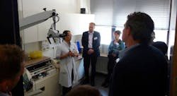 A tour of Erasmus University Medical Center departments reminded members of the European Photonics Industry Consortium (EPIC) that when designing medical photonic devices, it is important to gain direct insight in the working circumstances of medical professionals. A tour of Erasmus University Medical Center departments reminded members of the European Photonics Industry Consortium (EPIC) that when designing medical photonic devices, it is important to gain direct insight in the working circumstances of medical professionals.
