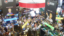 FIGURE 1. Not an insider tip anymore—the Toptica booth party is traditionally the best at the LASER fair.