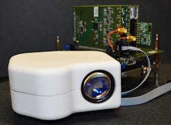 Fraunhofer IPMS has developed a portable biometric retinal eye scanner for civilian and defense and security identification applications. Fraunhofer IPMS has developed a portable biometric retinal eye scanner for civilian and defense and security identification applications.