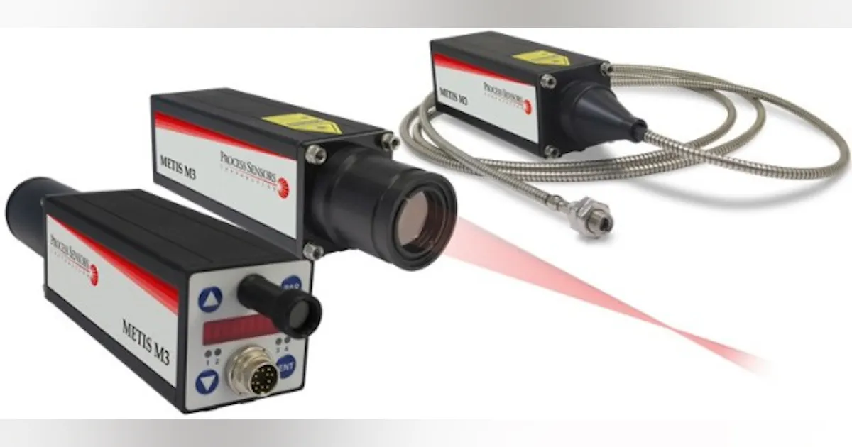 Pyrometer from Process Sensors is designed for low temperature ...