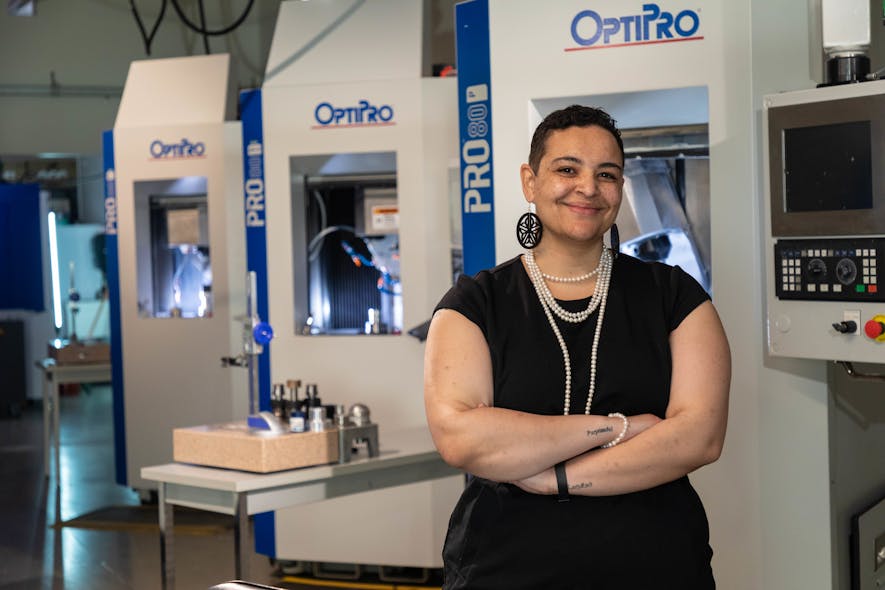 Optical engineer Nea Petra Hamilton has forged a career in optics education with degrees in optics from Monroe Community College, where she is an adjunct lecturer, and University of Arizona.