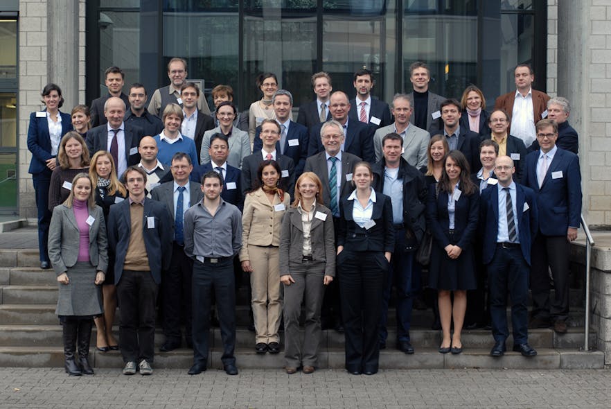 The ArtiVasc 3D project team at the Fraunhofer Institute for Laser Technology ILT in Aachen.