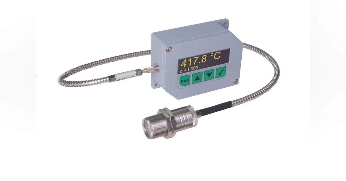 Two-color pyrometer offers 5 ms response time | Laser Focus World