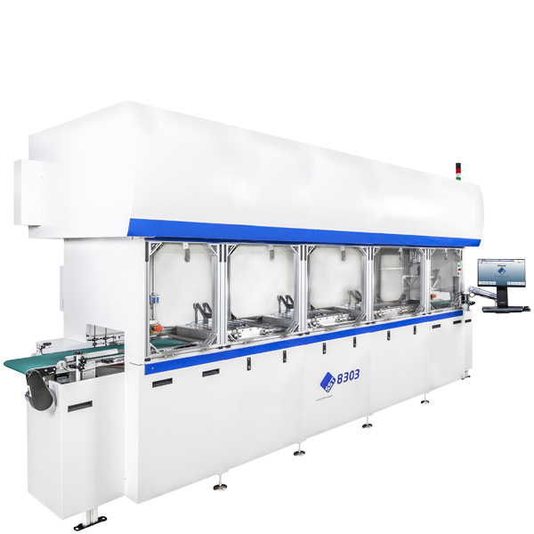 8303 Series automated vacuum pressure soldering system from Palomar Technologies