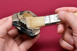 FIGURE 2. Optical adhesives provide the strength needed to withstand extreme mechanical stress without interfering with optical transmission across a wide range of wavelengths. FIGURE 2. Optical adhesives provide the strength needed to withstand extreme mechanical stress without interfering with optical transmission across a wide range of wavelengths.