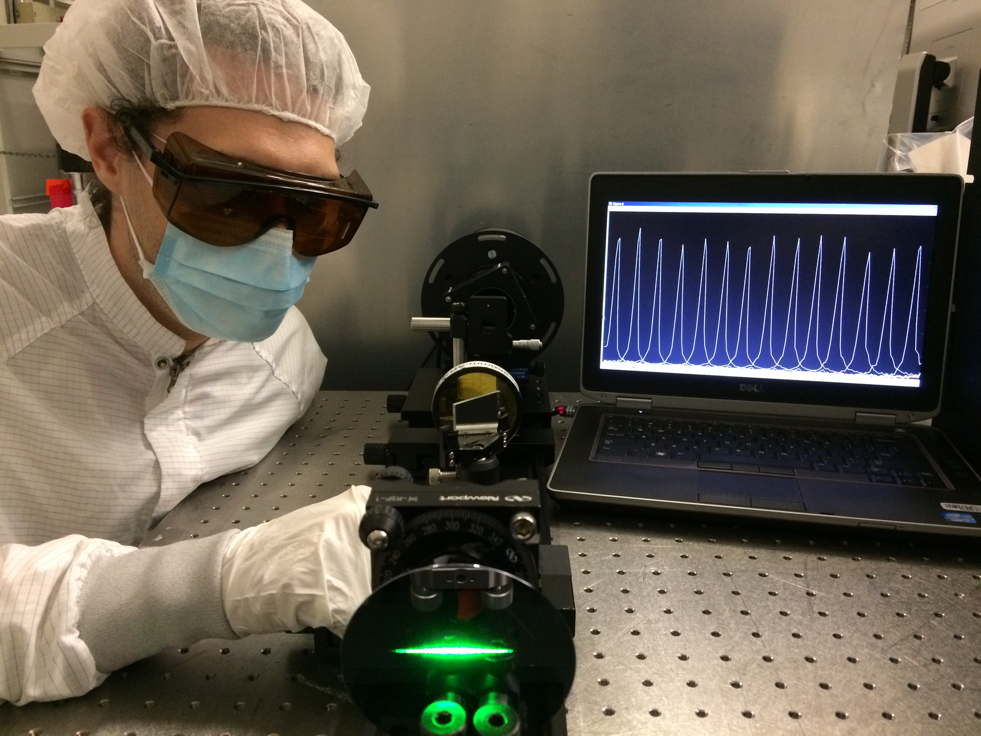 Slanted Light Interrogation for Cross-Correlated Encoded Recording (SLICER) is a semiconductor-based optical technique for recording ultrafast single-shot events.