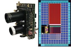 FIGURE 2. The Fastree3D short-range lidar camera module combines a fast detector and readout electronics for 3D imaging.