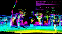 FIGURE 1. An example of a lidar point cloud.